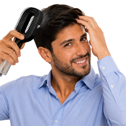 2-in-1 Brush - Smooth and tangle-free hair in minutes ✨